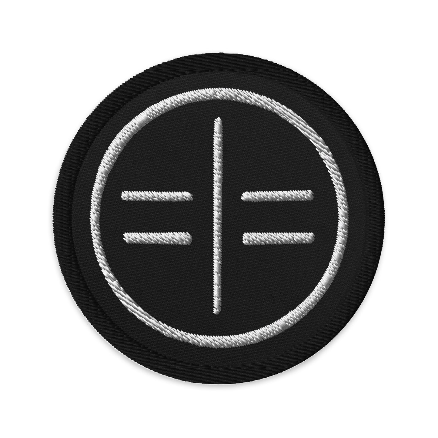 WHITE LOGO PATCH