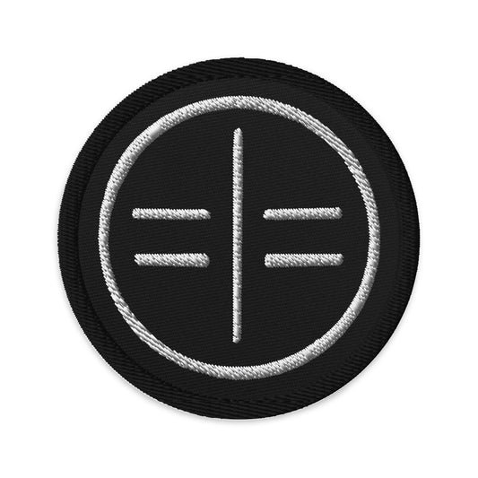 WHITE LOGO PATCH